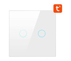 Avatto ZTS02-EU-W2 weiß / Smart Switch / 2 Kanäle / ZigBee