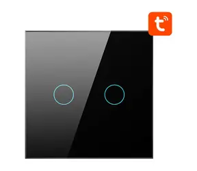 Avatto ZTS02- EU-B2 schwarz / Intelligenter Schalter / 2 Kanäle / ZigBee