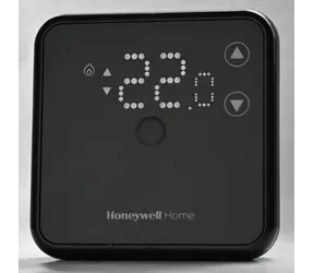 Honeywell Home DT3 (kabellos) schwarz / Programmierbarer kabelloser Thermostat / 7-Tage-Programm