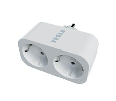 TESLA SMART Plug Dual SD300 / Smart-Steckdose / Steckdosensteuerung / Ein-/Aus-Taste / Wi-Fi / BT 
