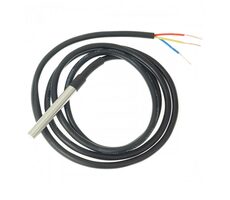 Shelly DS1820 schwarz / Temperatursensor / Länge 3 m