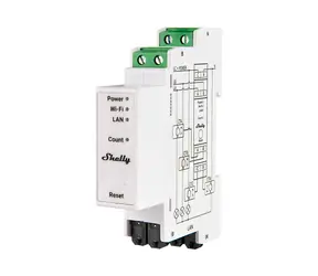 Shelly Pro 3EM 120A weiß / Dreiphasen-Verbrauchszähler / BT 4.2 / WiFi / inkl. 3 Klemmen