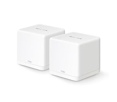 Mercusys Halo H60X 2 Stück weiß / WiFi-System MESH AX1500 / Dual-Band / 1201 Mbit/s + 300 Mbit/s / 2x RJ45