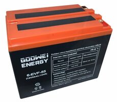 GOOWEI Energy Pb Traktions-Backup-Batterie VRLA GEL 12V/55Ah 