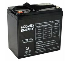 GOOWEI Energy Pb Backup-Batterie VRLA GEL 12V/55Ah