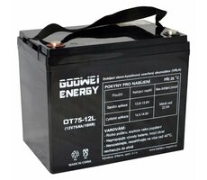 GOOWEI Energy Pb Backup-Batterie VRLA GEL 12V/75Ah