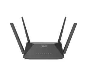 Asus AiMesh RT-AX52 schwarz / Router AX1800 / 2,4 GHz - 574 Mbit/s / 5 GHz - 1200 Mbit/s / WAN + 3x LAN