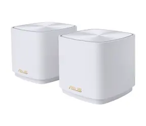 Asus ZenWiFi XD4 PLUS weiß 2 Stück / MESH-Router AX1800 / 2,4 GHz / 5 GHz / WAN + 1x LAN