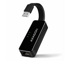 Axagon ADE-XR, USB 2.0 - Fast-Ethernet-Netzwerkkarte, automatische Installation, schwarz