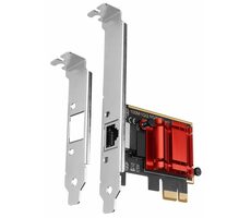 Axagon PCEE-G25, PCIe Netzwerkkarte - 1x 2,5 Gigabit Ethernet Port (RJ-45), Realtek, PXE, inkl. LP