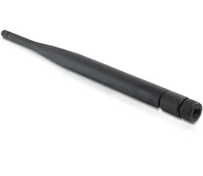DeLock Antenne WLAN 802.11n RP-SMA (M) 5 dBi schwarz