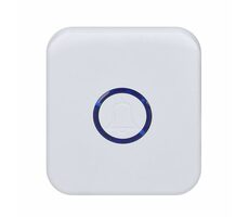 Solight Funk-Türklingel batterielos weiß / Plug-in / 150m / Lerncode
