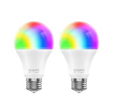 Gosund WB4 2 Stück / Intelligente Glühbirne / 8 W / E27 / 800 lm / RGB / WiFi