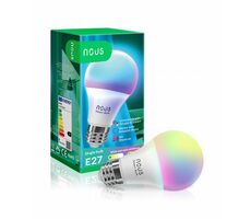 Nous P3 / Intelligente Glühbirne / E27 / 810 lm / RGB / WiFi