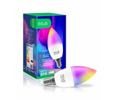 Nous P4 / Intelligente Glühbirne / E14 / 380 lm / RGB / WiFi