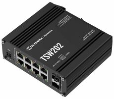 Teltonika TSW202 / 8x LAN 10/100/1000 / Industrie-Switch / 2x SFP / PoE 240W / IP30