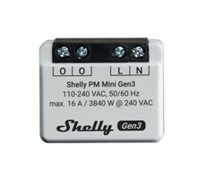 Shelly PM Mini Gen3 - Modul zur Verbrauchsmessung bis 16A (WiFi & Bluetooth)