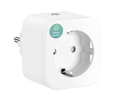 Meross SMART Wi-Fi Plug Intelligente Steckdose - mit Energieverbrauchsüberwachung