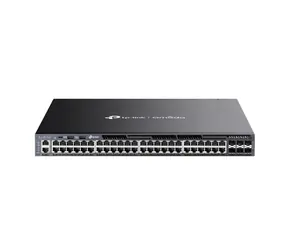 TP-LINK SG6654X / 48- Port -Switch / 48× 10/100/1000 Mbit/s RJ45 / 6× 10G SFP+