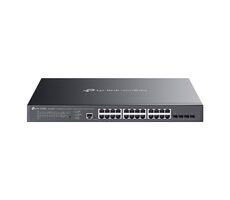 TP-LINK SG3428XMPP / 24- Port -Switch / 24× 10/100/1000 Mbit/s RJ45 / 4× 10G SFP+ 
