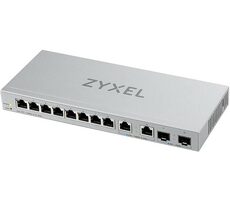 ZyXEL XGS1210-12 V2 / Desktop-Switch / 8x RJ45 1G / 2x RJ45 2,5G / 2x SFP+