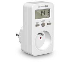Connect IT PowerMeter / Energieverbrauchsmesser / bis 3680 W