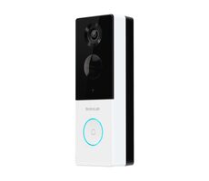 Botslab R801 weiß / Video-Türklingel / 2304 × 1296 / Blickwinkel 140° / 5000 mAh