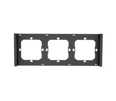Sonoff M5-3C-80-F Schalterrahmen M5 80 dreifach 3-fach grau-schwarz