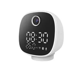 Solight 1D81 Heimkamera mit Nachtlicht und Uhr, Weiß / 3 Mpx / 2304 x 1296 bei 15 FPS