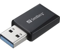 Sandberg Mini-WLAN-Dongle schwarz / Dualband / 400 Mbit/s 2,4 GHz / 867 Mbit/s 5 GHz / USB 3.0