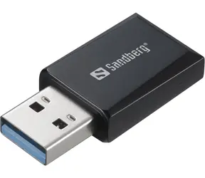 Sandberg Mini-WLAN-Dongle schwarz / Dualband / 400 Mbit/s 2,4 GHz / 867 Mbit/s 5 GHz / USB 3.0