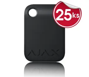 AJAX Tag schwarz 25 Stück (23529-25) / verschlüsselter kontaktloser Tag 
