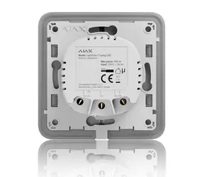 AJAX LightCore (1-fach) - Relais für LightSwitch (Schaltschalter 1) / zur Steuerung von Licht und anderen Geräten