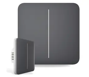 AJAX SoloButton (2-fach) - Einzeltaster für LightSwitch Graphit