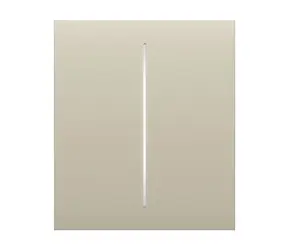 AJAX CenterButton (2-fach) - Zwei mittlere Tasten für LightSwitch, elfenbeinfarben