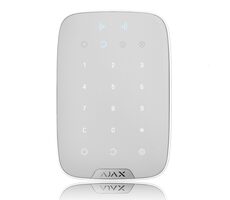 AJAX KeyPad PLUS (8EU) ASP weiß (38253) / Kabellose Touch-Tastatur für den Innenbereich