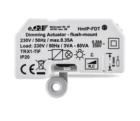Homematic IP HmIP-FDT Dimmaktor - verdeckte Montage