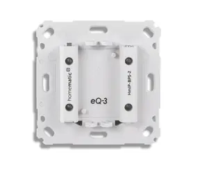 Homematic IP HmIP-BPS-2 Netzteil für Batteriekomponenten 55 mm - 3V / Unterputzmontage 