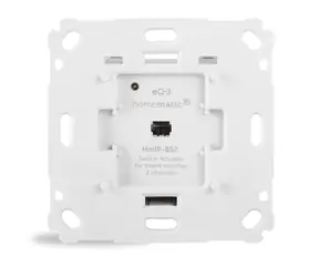 Homematic HmIP-BS2 Zweikanal-Schaltaktor - 6A / Unterputzmontage 