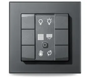 Homematic IP HmIP-WRC6-A Wandfernbedienung - 6 Tasten Anthrazit