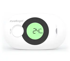 FireAngel FA3322 Multifunktionaler digitaler CO-Melder mit LCD-Display