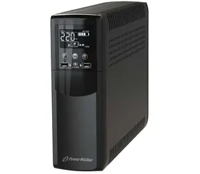 PowerWalker VI 1200 CSW / USV-Notstromversorgung / 1200 VA / 720 W / 4X Schuko / RJ11 / USB