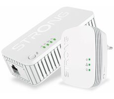 Strong Powerline WF 1000 DUO MINI / Set Powerline-Adapter / 1000 Mbit/s / WLAN 750 Mbit/s / 1x LAN / 2St