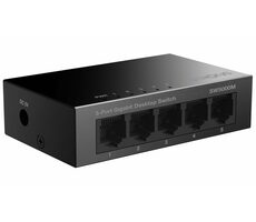 Strong SW5000M schwarz / Industrie-Switch / 5- Port / 1000 Mbit/s / passives PoE