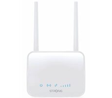 Strong 4G LTE Router 350M weiß / 4G LTE Router / 2,4GHz - 300Mbps / 1x LAN / 1x SIM-Steckplatz