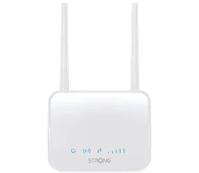 Strong 4G LTE Router 350M weiß / 4G LTE Router / 2,4GHz - 300Mbps / 1x LAN / 1x SIM-Steckplatz