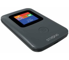Strong 4G MIFI 150D grau-schwarz / 4G LTE Router / Display / 2,4GHz - 150Mbps / 1x SIM-Steckplatz