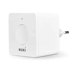 Nuki Bridge weiß / Fernbedienung für Türschloss / Google Assistant, Apple HomeKit