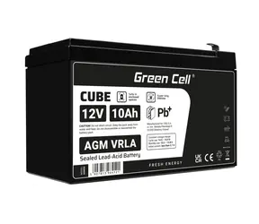 Green Cell Sicherheits-Wartungsfreie Batterie AGM VRLA 12V 10Ah / für USV-Anlagen