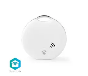 Nedis SmartLife Schlüsselfinder weiß / 1x CR2032 / Bluetooth 4.0 / Android & iOS